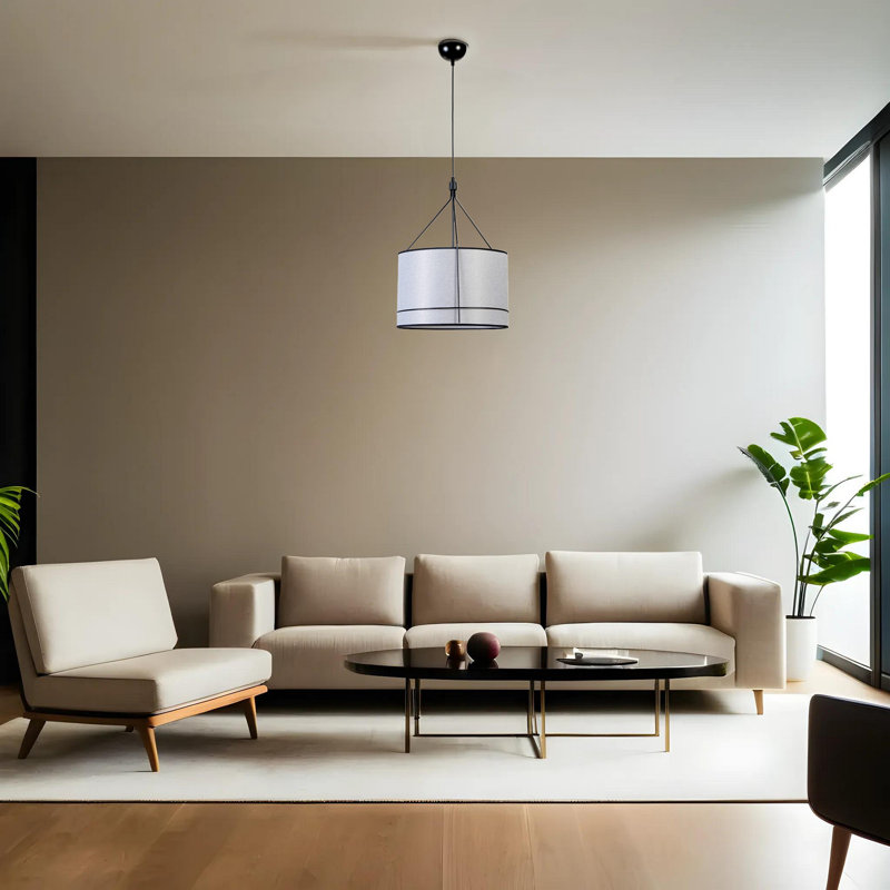 Chandle Chandelier, Black/Grey