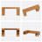 70.8" Console Table, Modern Entryway Console Table, Long Sofa Table Hall Table Behind Couch, Thick Wood Design-454184092