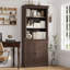Bibliothèque standard avec rangement H 71 "-2040836960