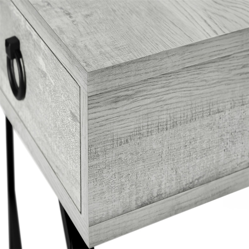 Geno 42.5'' Console Table, Gray