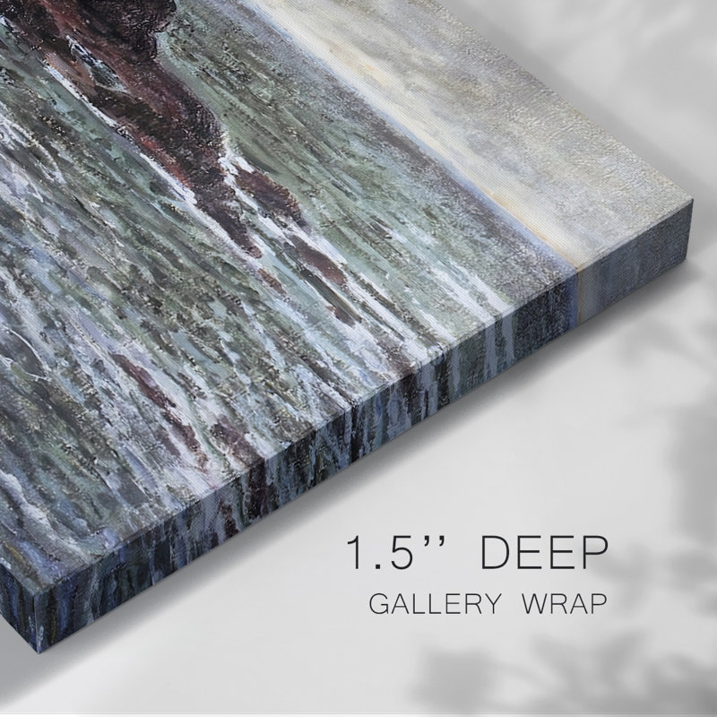 «Rocky Coast and the Lion Rock», toile tendue Belle-Gallery, H 32 po x l 48 po