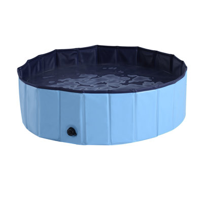 30cm H x 100cm W x 100cm D Plastic Dog Pool