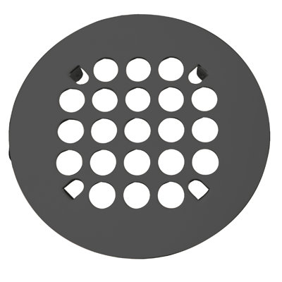 Couvercle de drain de douche à pression en laiton de 4-1 / 4 po de style Florestone