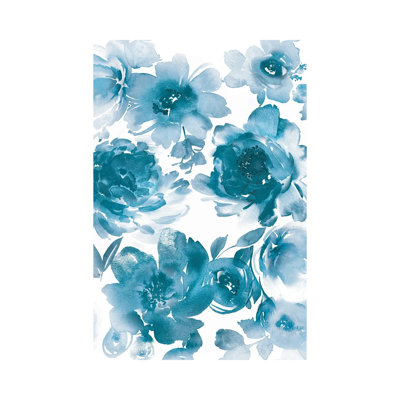 Springtime Blue II by Kelsey Morris - Wrapped Canvas Painting