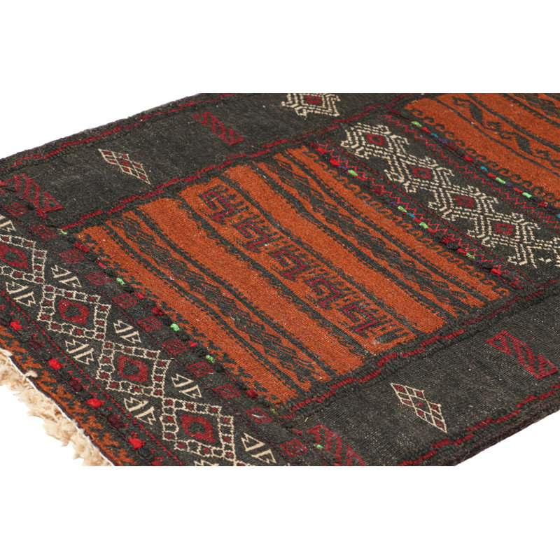 Hand Knotted Wool Area Rug