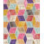 Geometric Area Rug in Multicolor