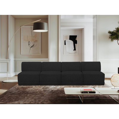 Izick 120'' Upholstered Sofa