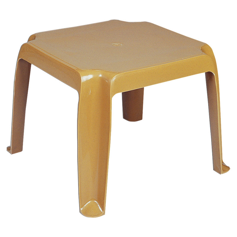 Ensemble de 2 tables d'appoint empilables l 16 po x P 16 po Accomac, Teck