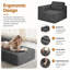 1 Seater Corduroy Sectional-263661527