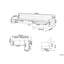 Childers 5 Seater Velvet Sofa Bed-412182802-412182800
