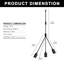 Luminaire suspendu 3 lumières Herluf