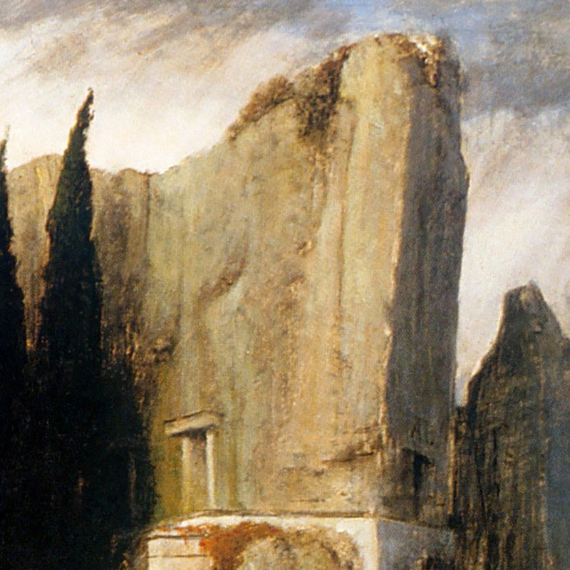 Island Of The Dead (III), 1883 Print by Arnold Bocklin, 19.75" H x 29.25" W x 1.875" D