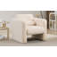 Chaise d'appoint moderne rembourrée en sherpa rembourré doux pour le salon et le bureau-2143645748