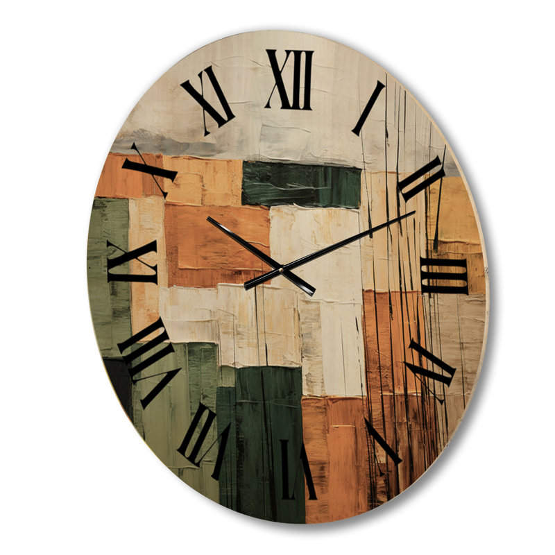 Horloge murale cubique Cubism, Grand