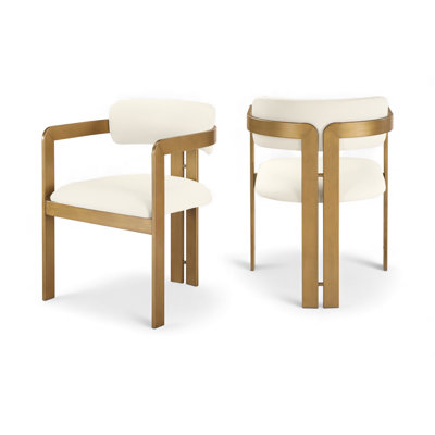Aurum Vegan Leather Upholstered Dining Chair