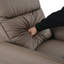 Fauteuil inclinable pivotant en similicuir Ijahnae-1427245163-1417831856