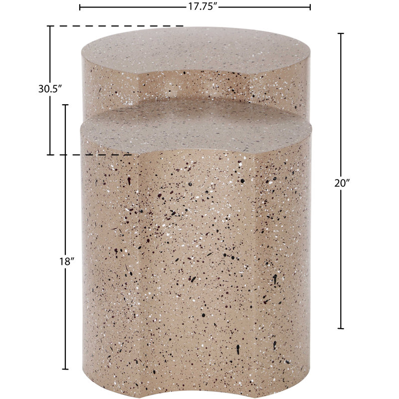 Table de bout Hylie, Taupe