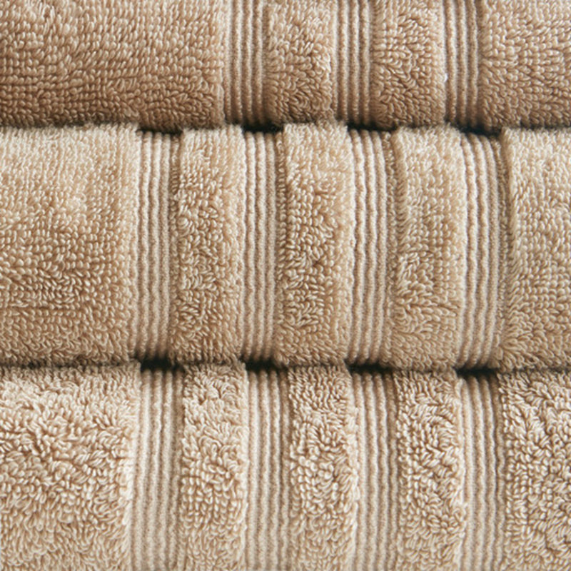 Sustainable Antimicrobial Bath Towel 6 Piece Set, Natural