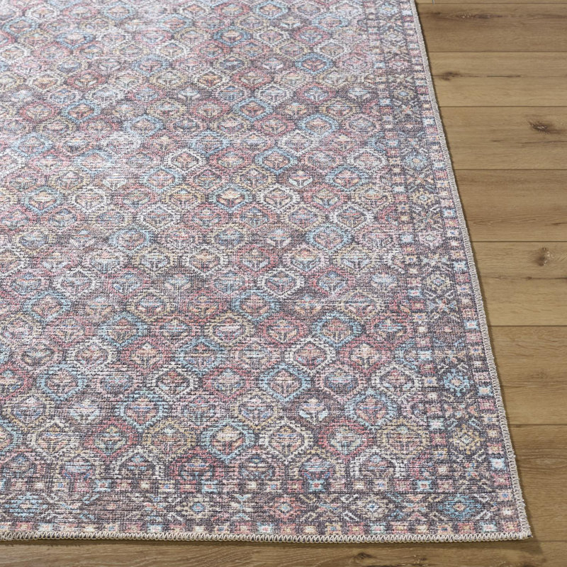 Angiela Machine Washable Indoor Rug, Runner 2'7" x 7'10"