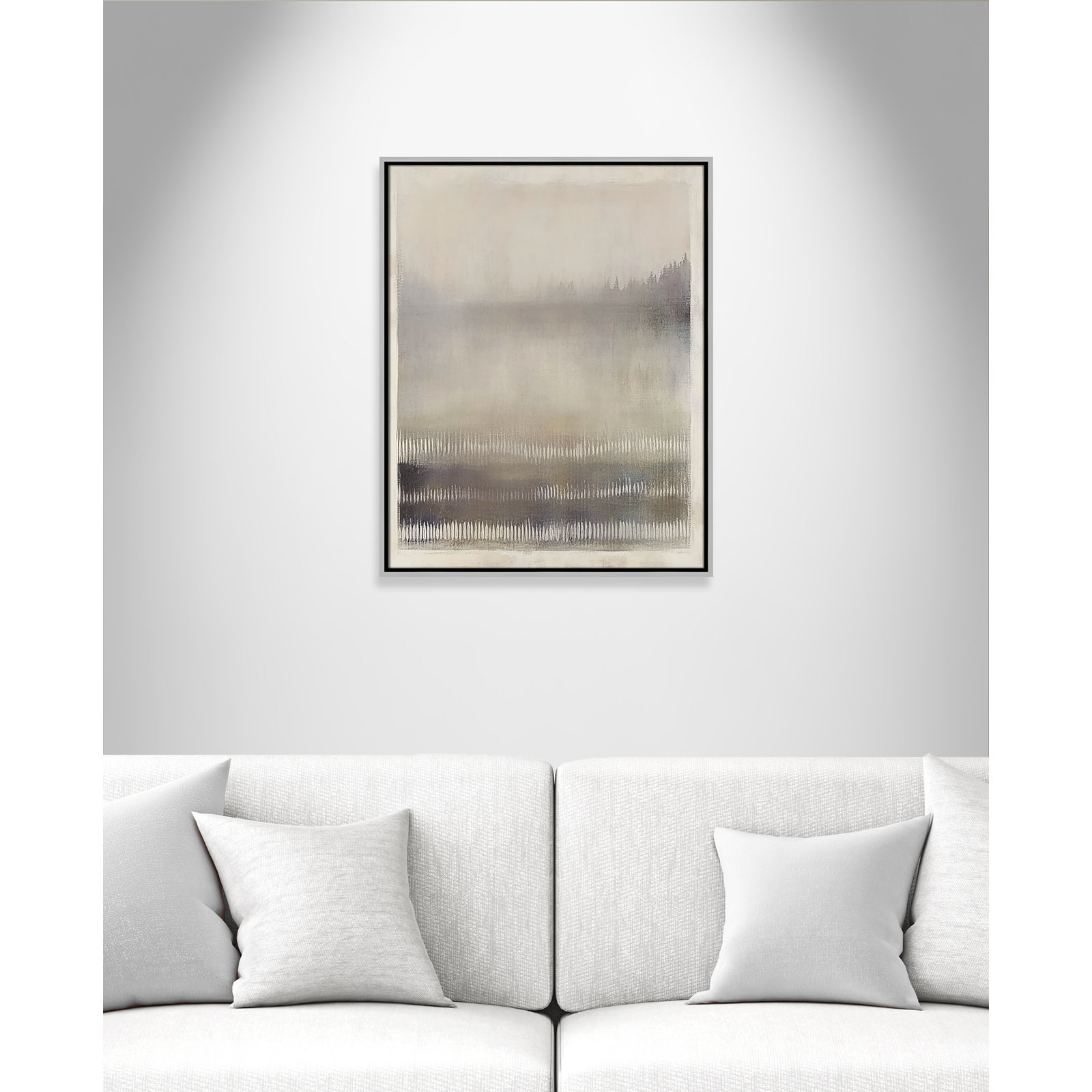 Balanced Silence III Print by Irena Orlov, 29.5" H x 23.5" W, Silver Floater