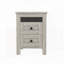 Table de chevet 2 tiroirs en bois-797496079