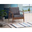 Chaise d'appoint rembourrée avec coussin amovible Villeroy