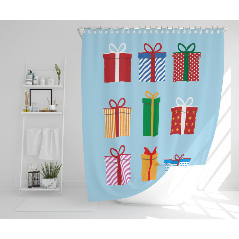 Dixon Polyester Shower Curtain Set
