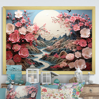Art asiatique, élégance orientale V - impression