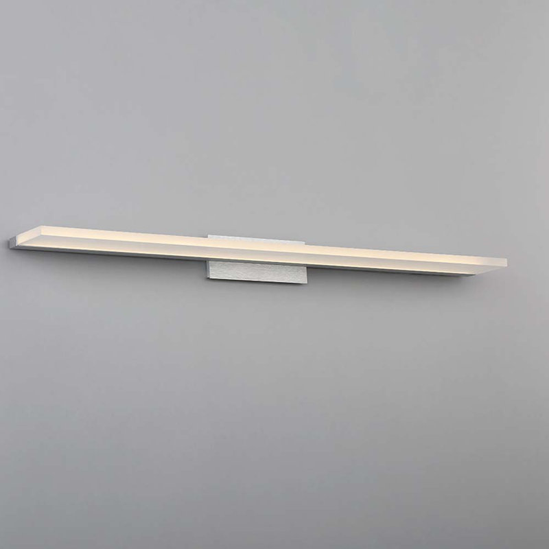  Salas Dimmable LED Bath Bar, Brushed Aluminum, 3" H x 37" W x 5" D