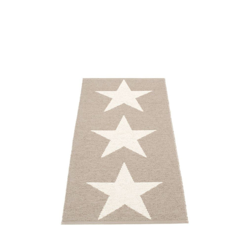 Viggo Area Rug in Gray/White, Runner 2'3" x 5'