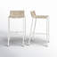 Tabouret de bar d'extérieur en corde 28 po Chatham Maldives-84467279