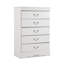 Commode 5 tiroirs 30 W Roso