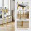 Counter Stool with Metal Frame