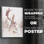 Blush Deer - impression sur toile seulement - non encadrée-674624118