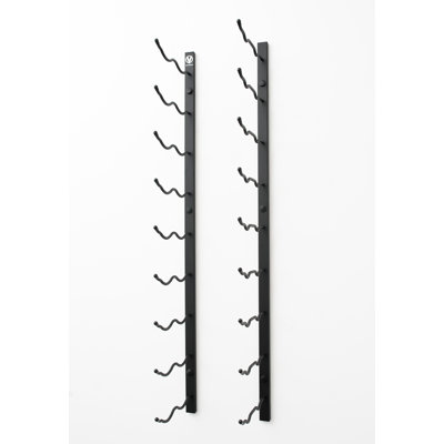18 Bottle Wall Mounted Wine Bottle Rack