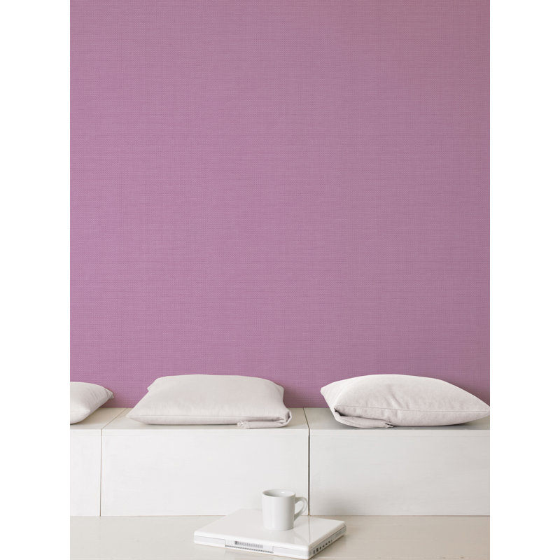 10m x 53cm Matte Wallpaper Roll, Magenta