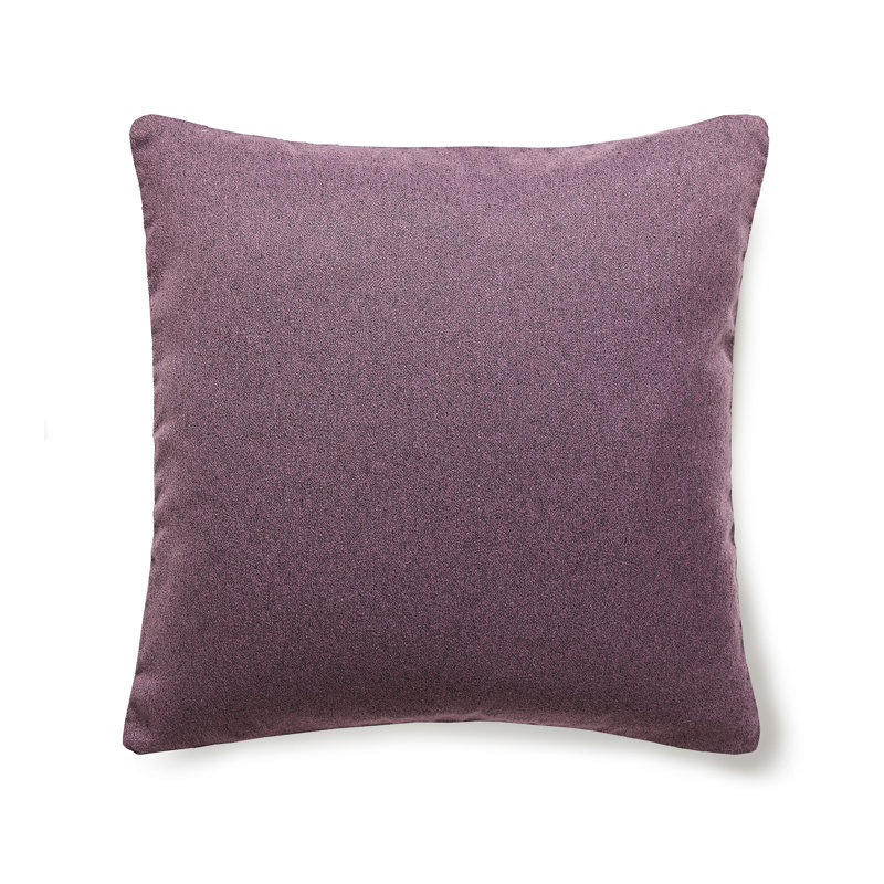 Trio - Performance Reversible Throw Pillow, Orchid