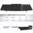 Tempered Glass Floating Wall Shelf