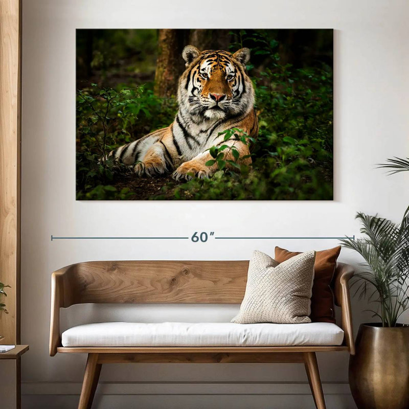 Brampt Mighty Tiger, 34" H x 51" W