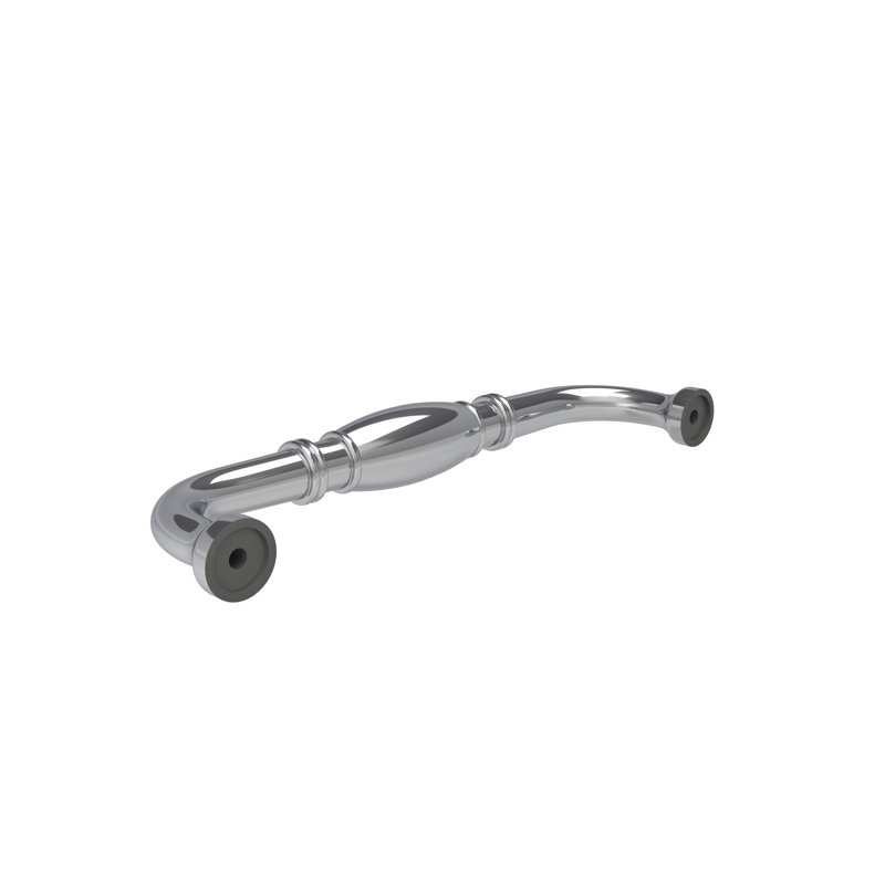 Granby Bar Pull, 3 3/4", Polished Chrome