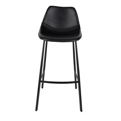 Franky Upholstered Counter Stool with Metal Frame