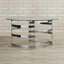 Table basse de style traîneau Telly