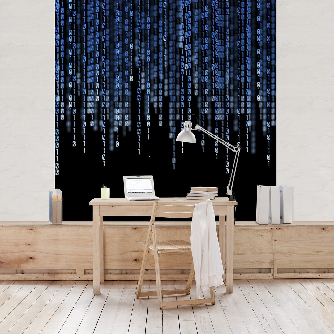 Tapete Kinlaw Binary Code 1,92 m x 192 cm