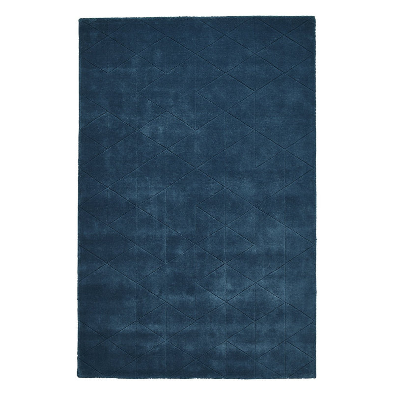 Tarentum area rug Hand Tufted Rectangle Dark Teal, Rectangle 120 x 170cm