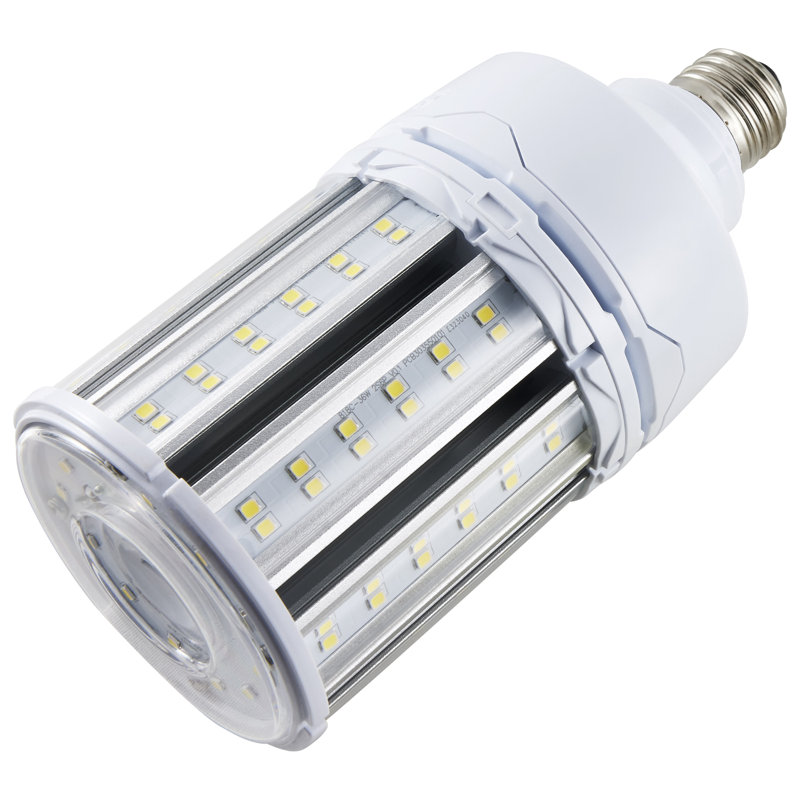 36 Watt, Corncob LED, Non-Dimmable Light Bulb, E26/Medium (Standard) Base, 2700K