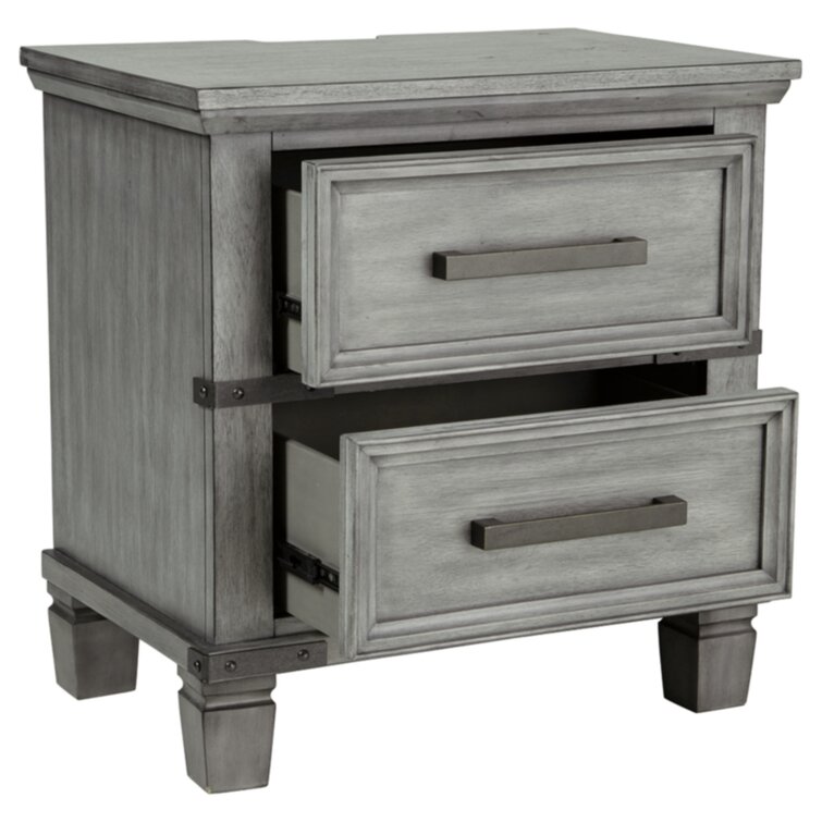 Russelyn Gray Platform Storage Bedroom Set from Ashley