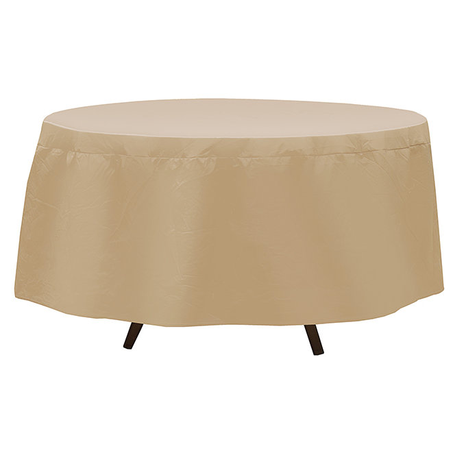 Housses pour tables de patio, Brun clair