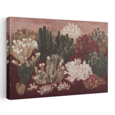 «Desert Foliage I», reproduction d'art abstrait contemporain