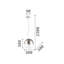 1 - Light Silver Globe Pendant-61798266-61798271