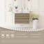 Meuble-lavabo flottant 30 po avec lavabo, meuble-lavabo mural avec lavabo à surface solide et tiroirs à fermeture en douceur entièrement assemblés-909052591